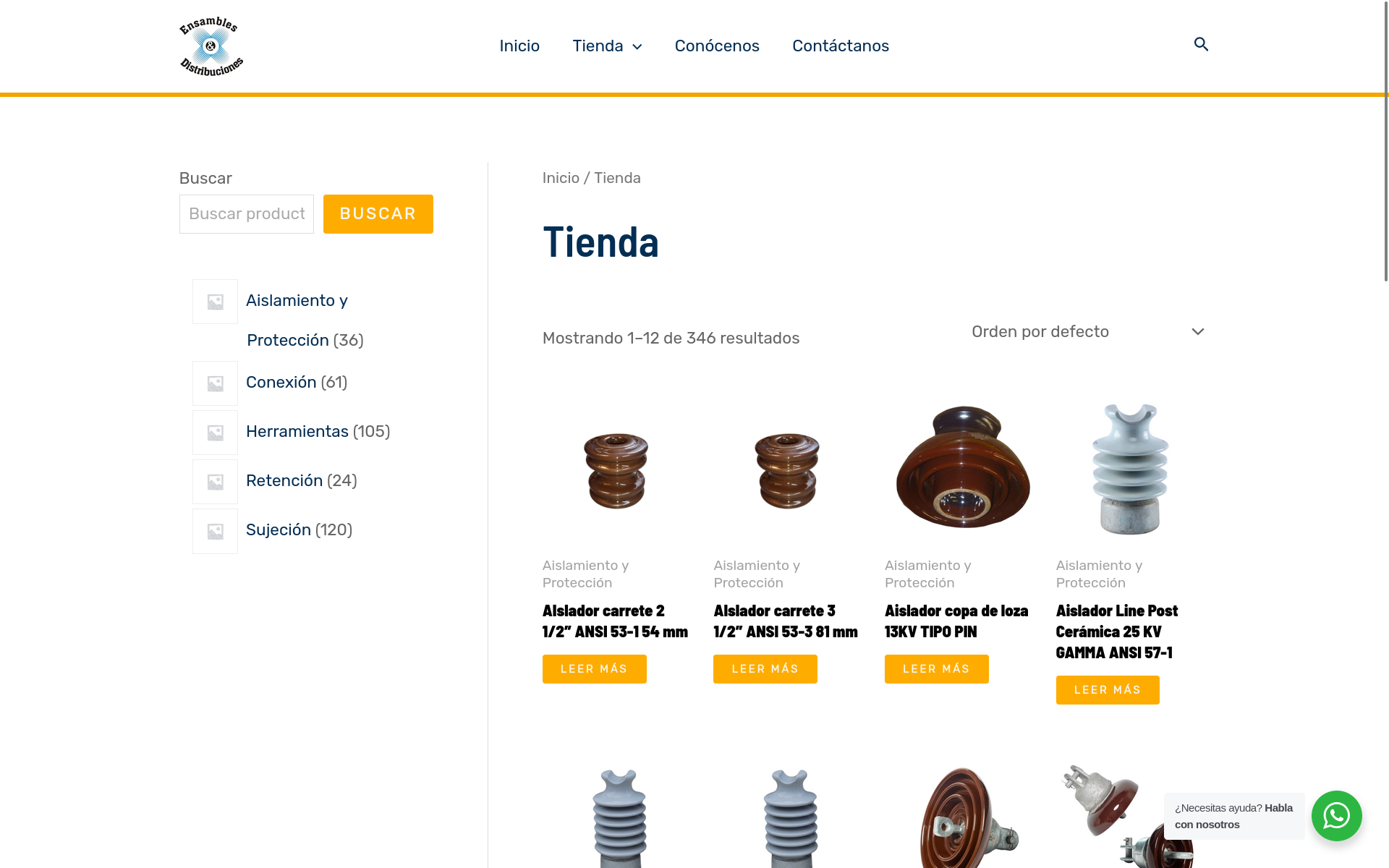 Vista del proyecto Ensambles & Distribuciones